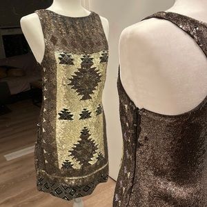 AllSaints Spitalfields Jacks Place London Hand Embellished Dress Vintage…